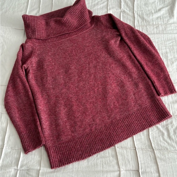 Wilfred Free Wool-Blend Cowl Neck Sweater – Small - Picture 2 of 4